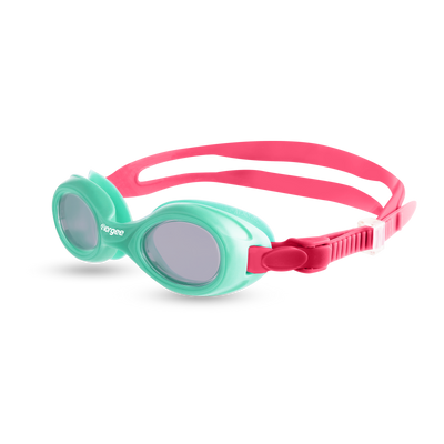 Starfish Kids Alive Tint junior swimming goggle in Mint Green & Pink 