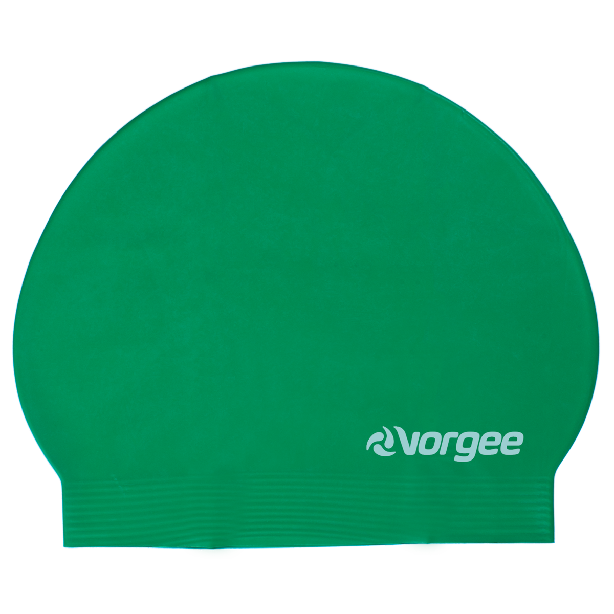 Classic latex swimming cap in Dark Green