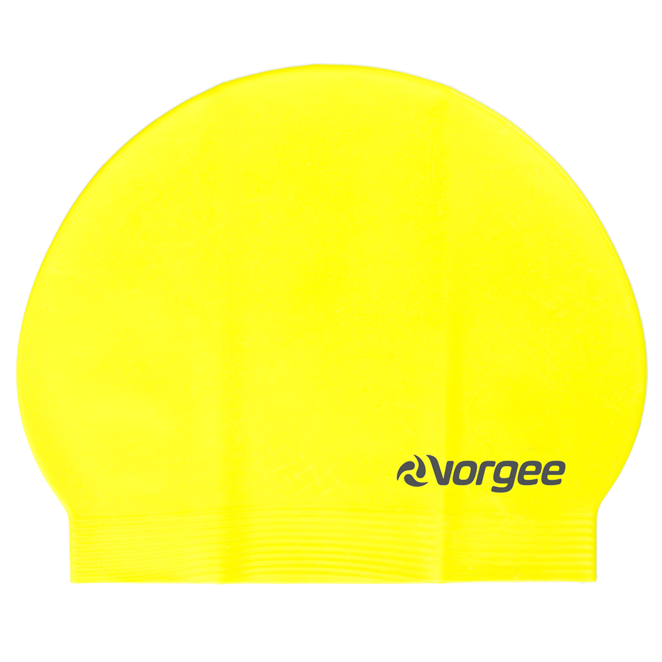 Classic latex swimming cap in Fluro Yellow
