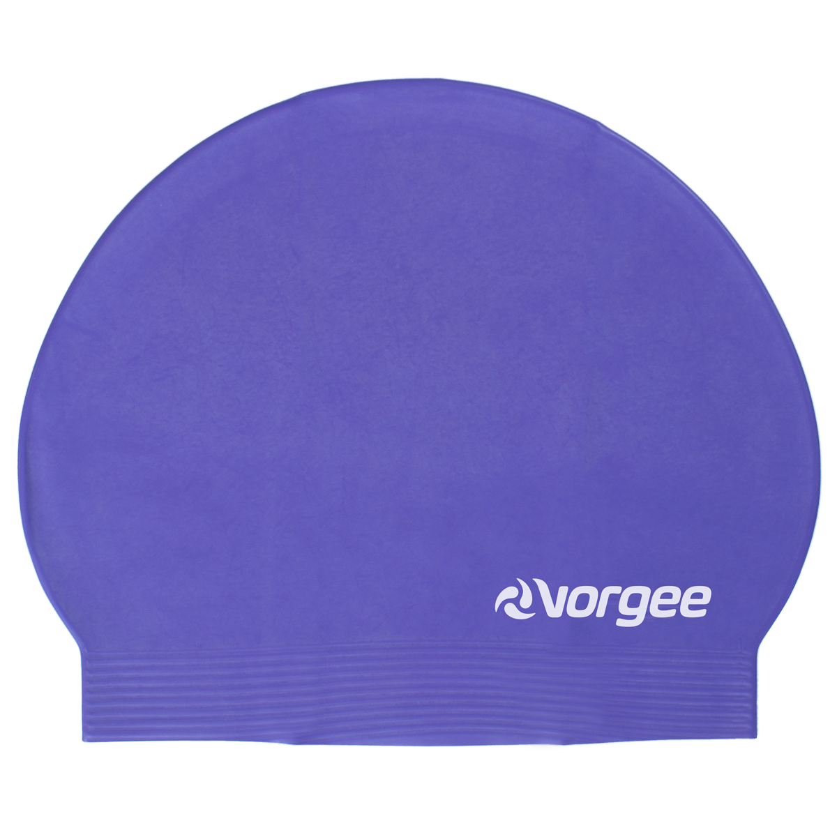 Classic latex swimming cap in Purple