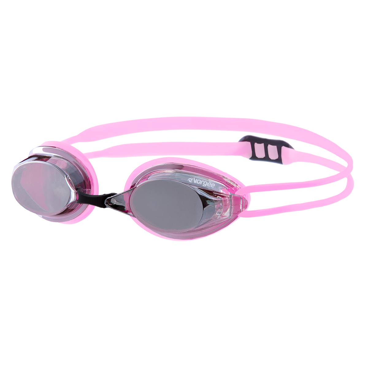 Missile Mirror swimming goggle in Light Pink 