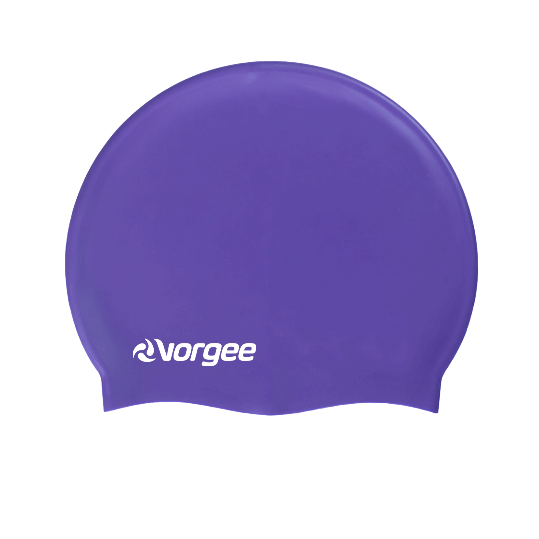 SuperFlex extra stretch silicone swimming cap in Purple