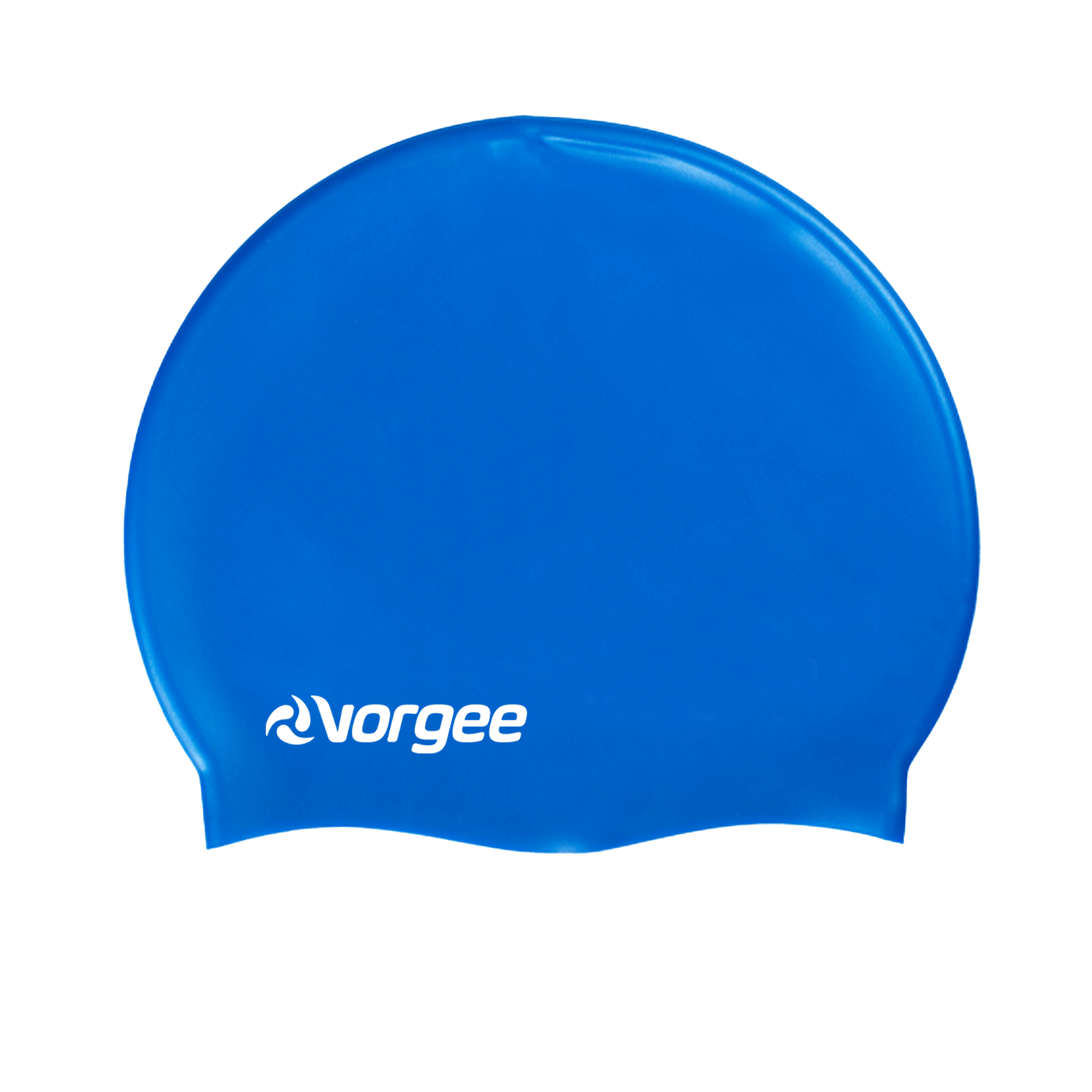 SuperFlex extra stretch silicone swimming cap in Royal Blue