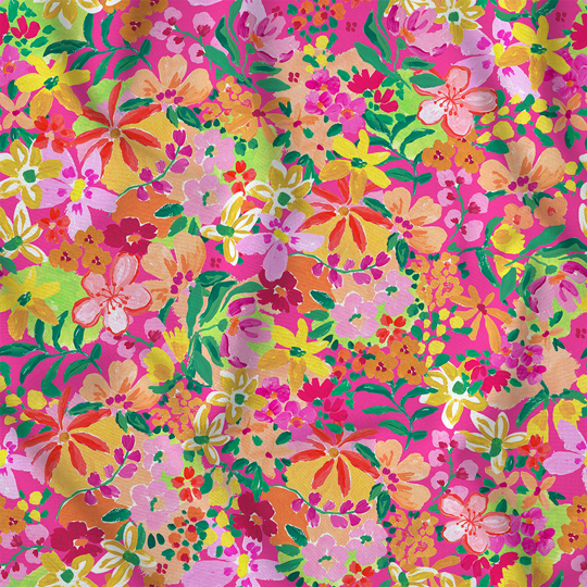 Girls Freestyler Printed One Piece Action Back - Freya