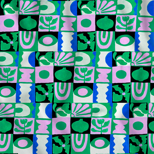 Mens 3 Panel Printed Jam-O - Seth