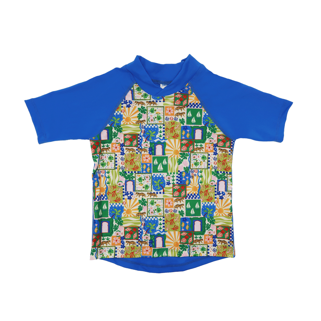 Boys Junior Short Sleeve Rash Shirts - Otto