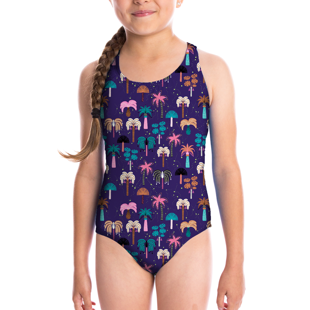 Girls Freestyler Printed One Piece Action Back - Iriana