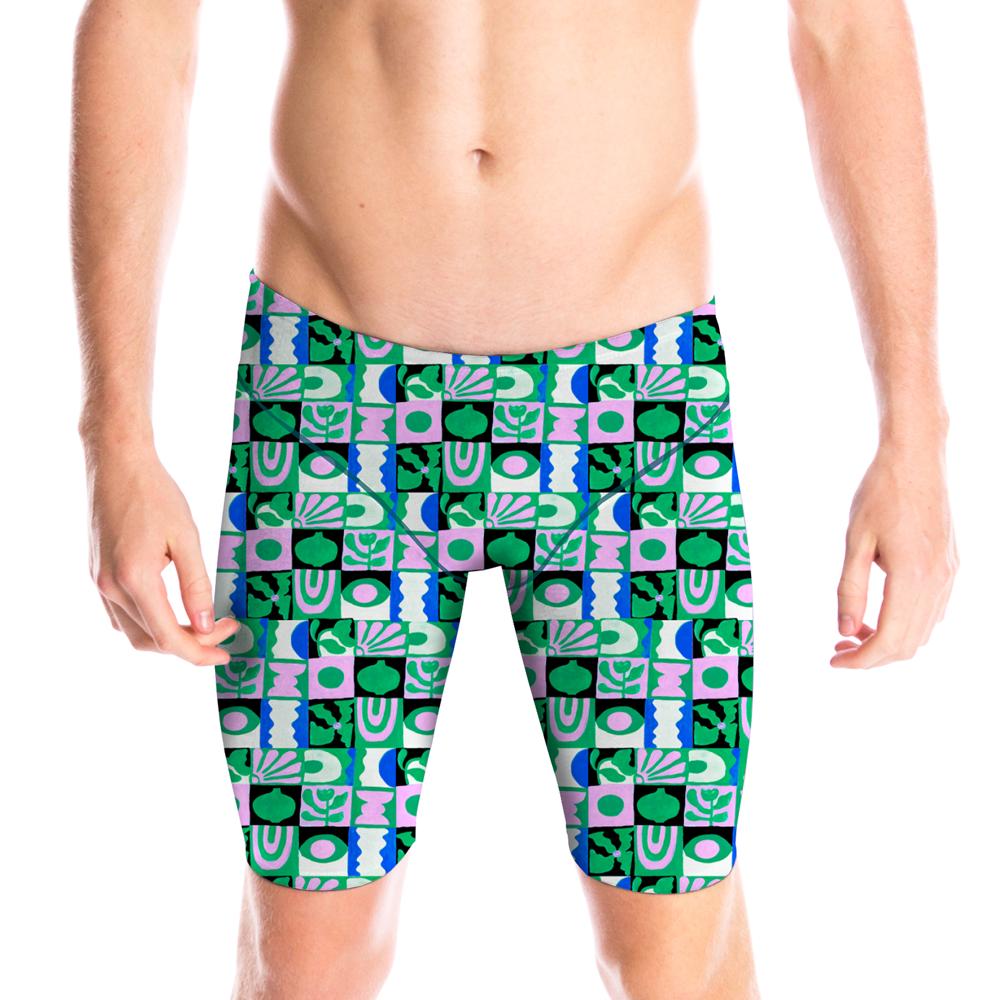 Mens 3 Panel Printed Jam-O - Seth
