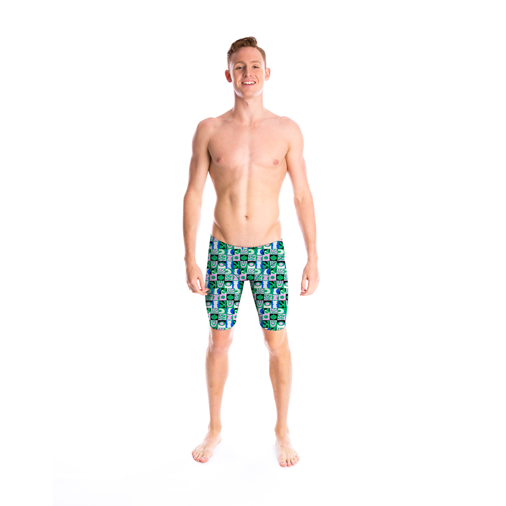 Mens 3 Panel Printed Jam-O - Seth