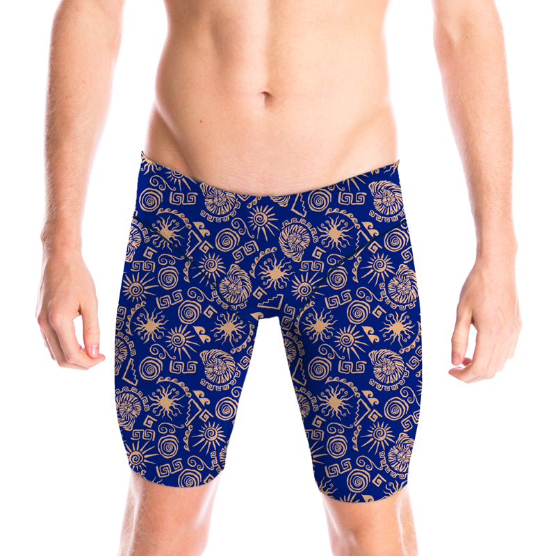 Mens 3 Panel Printed Jam-O - Triton