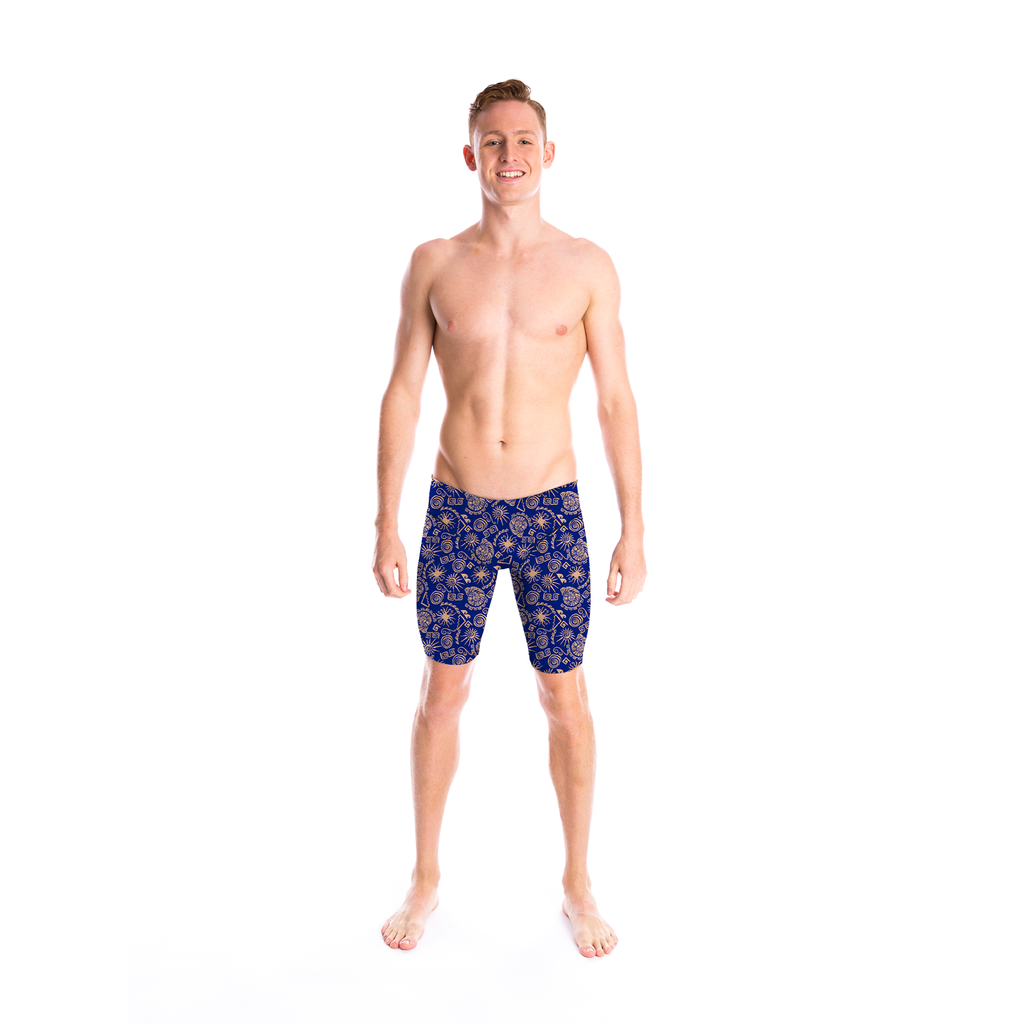 Mens 3 Panel Printed Jam-O - Triton