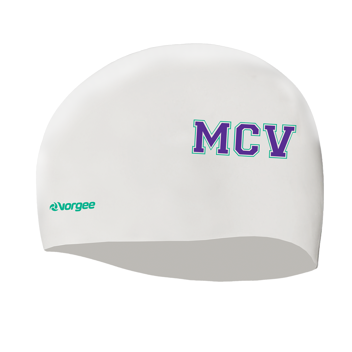 Logo Printed | Dome Silicone Swim Cap