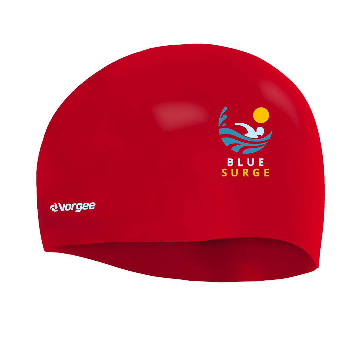 Logo Printed | Dome Silicone Swim Cap