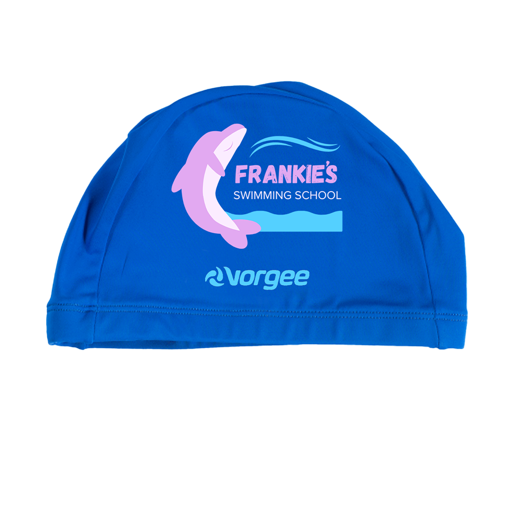 Logo Printed | Jnr Nylon Lycra Swim Cap