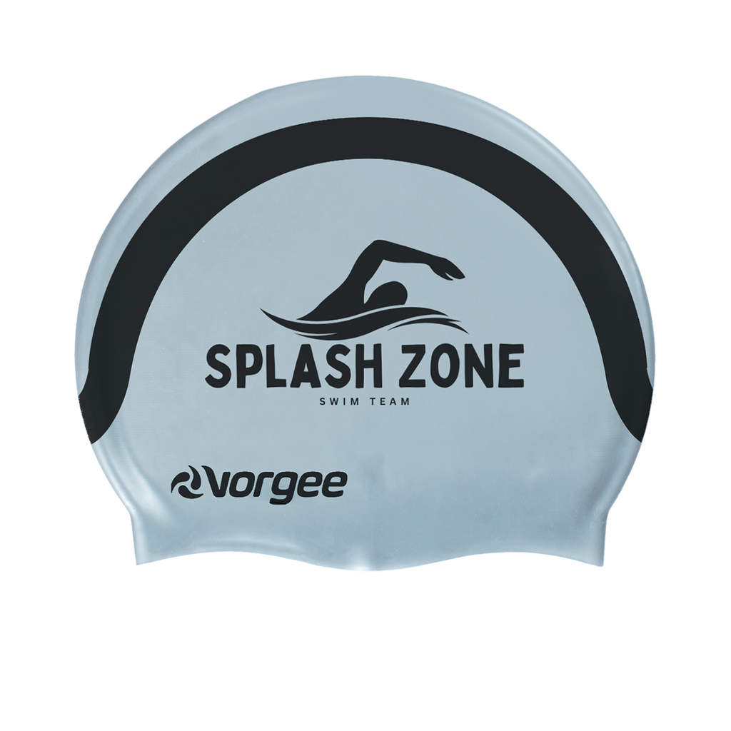 Logo Printed | Seamless Silicone Swim Cap