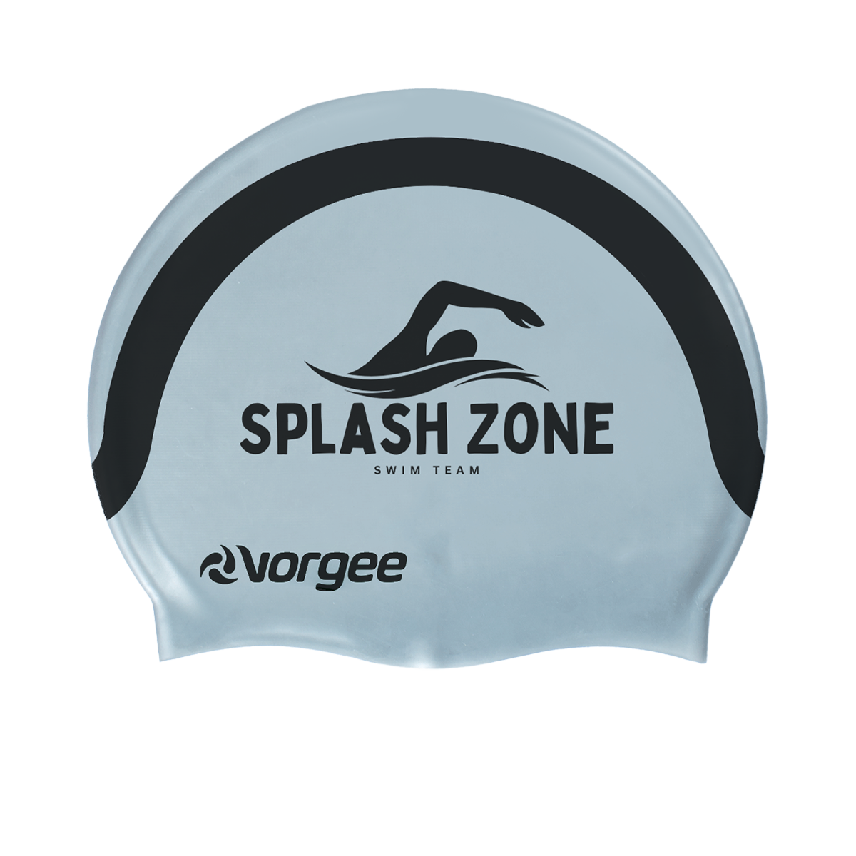 Logo Printed | Seamless Silicone Swim Cap
