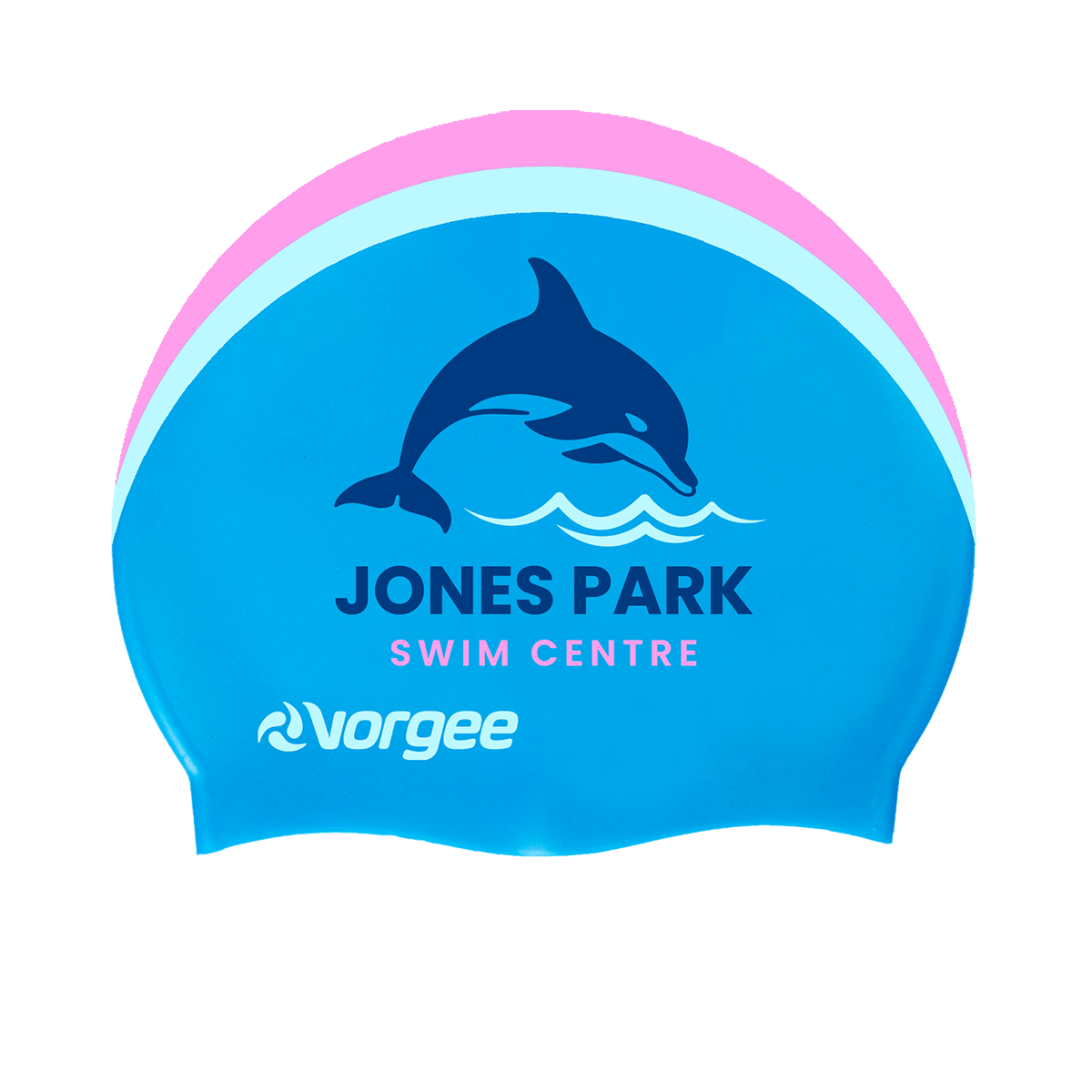 Logo Printed | Seamless Silicone Swim Cap