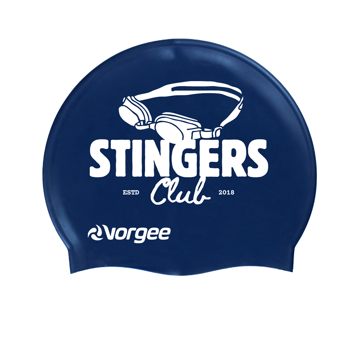 Logo Printed | Standard Silicone Swim Cap