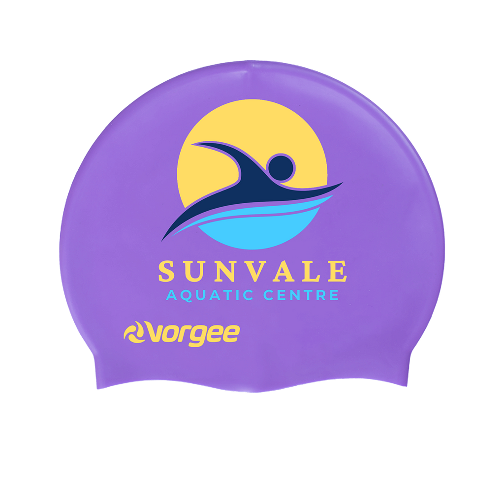 Logo Printed | Standard Silicone Swim Cap