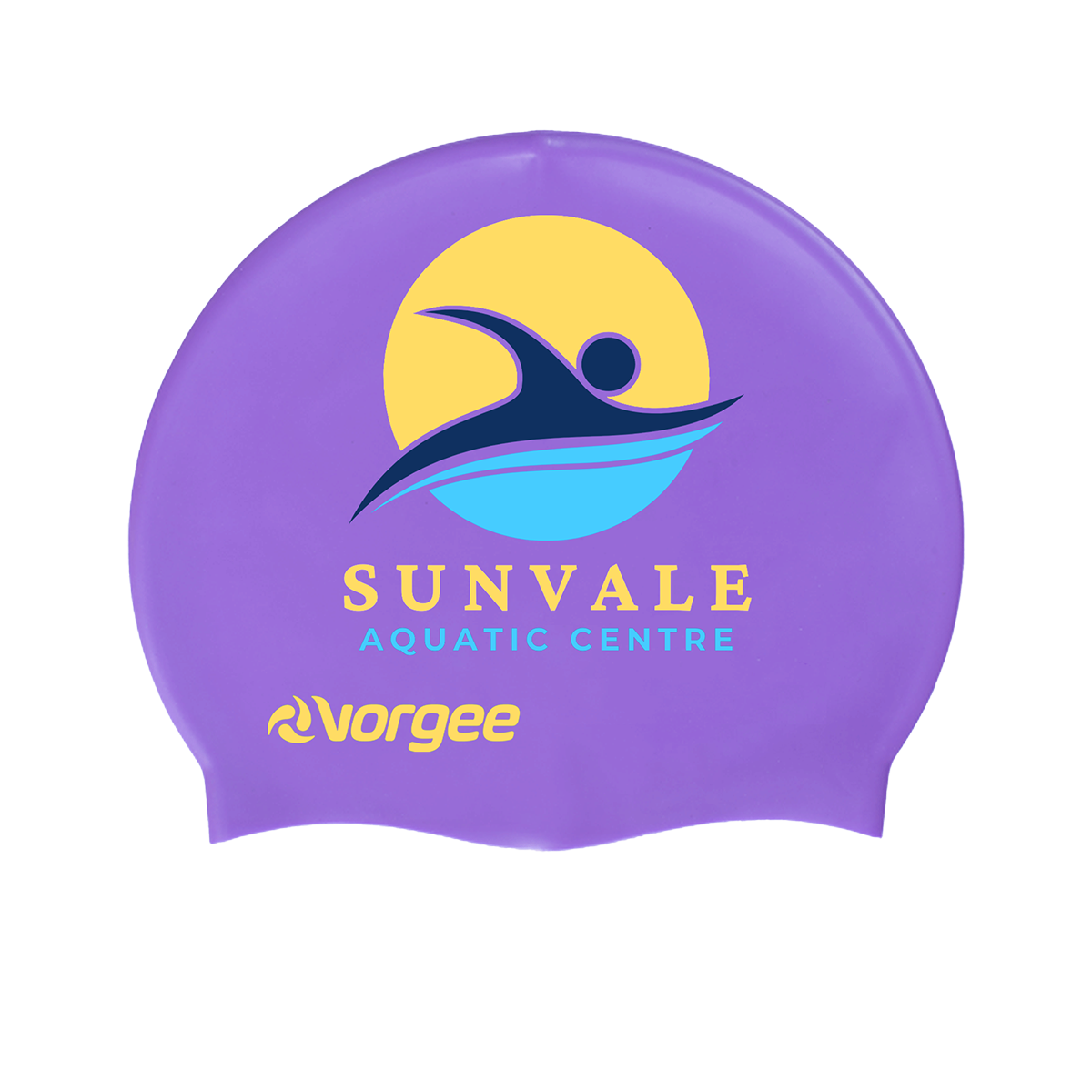 Logo Printed | Standard Silicone Swim Cap