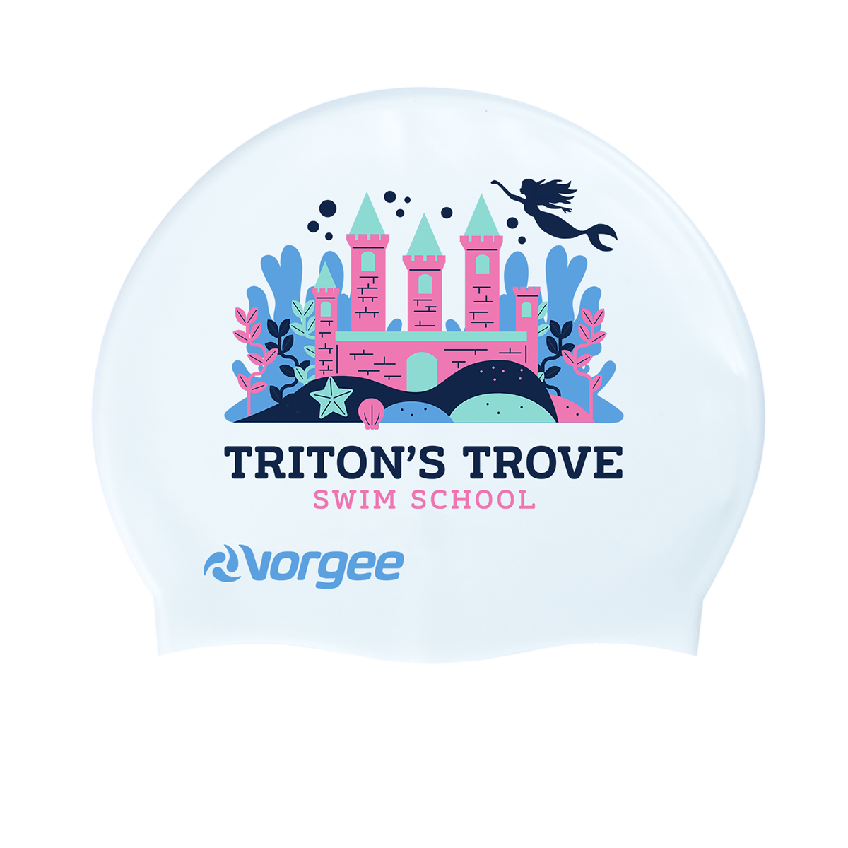 Logo Printed | Standard Silicone Swim Cap