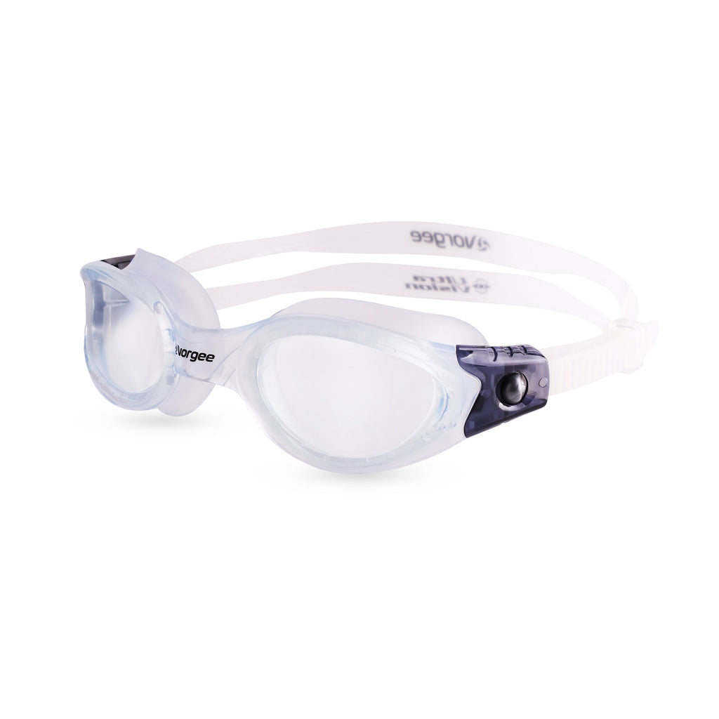 Vortech Clear swimming goggle in Clear & Black 