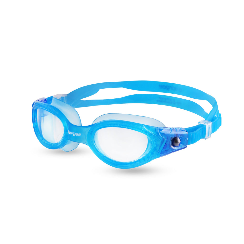 Vortech Junior Clear junior swimming goggle in Blue