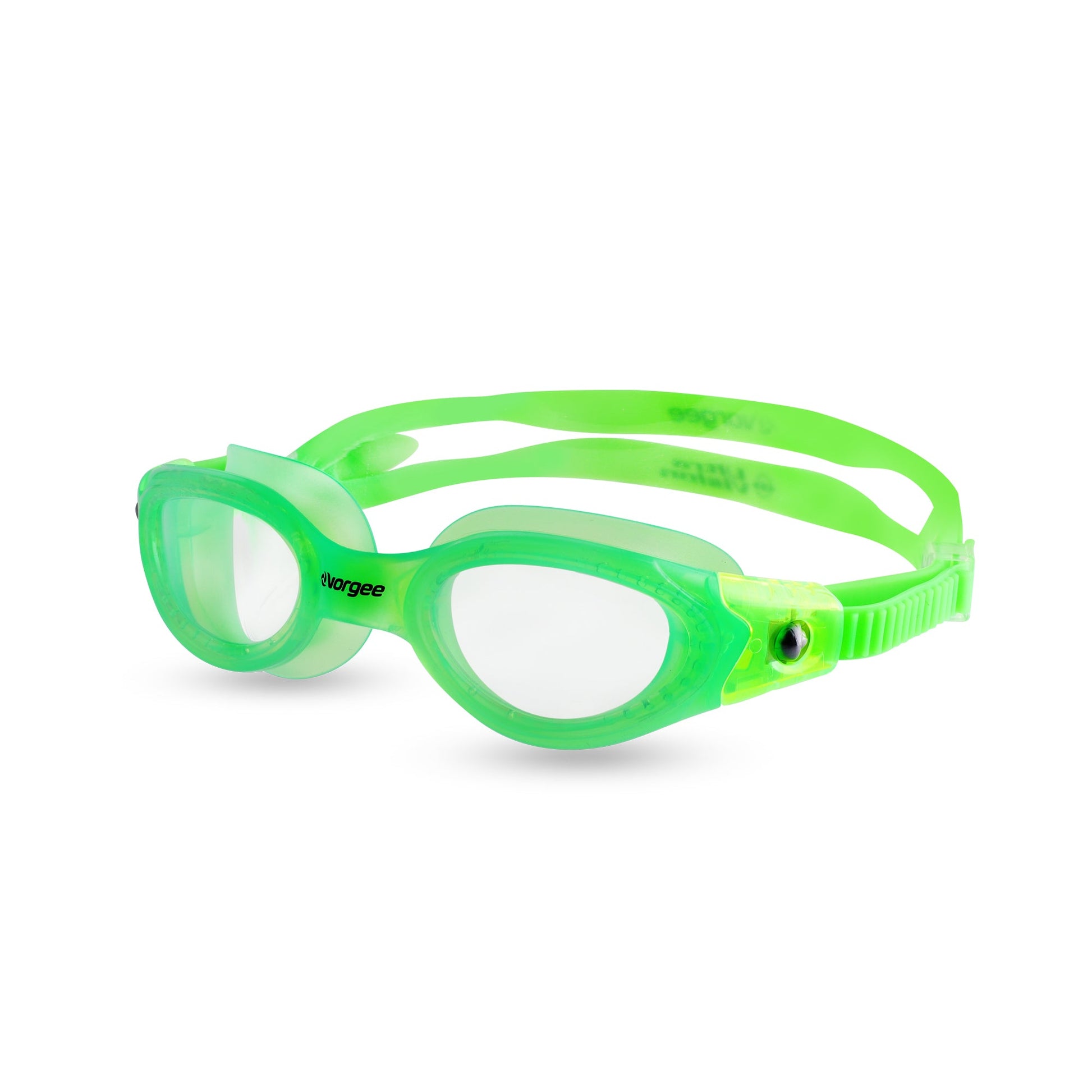 Vortech Junior Clear junior swimming goggle in Green