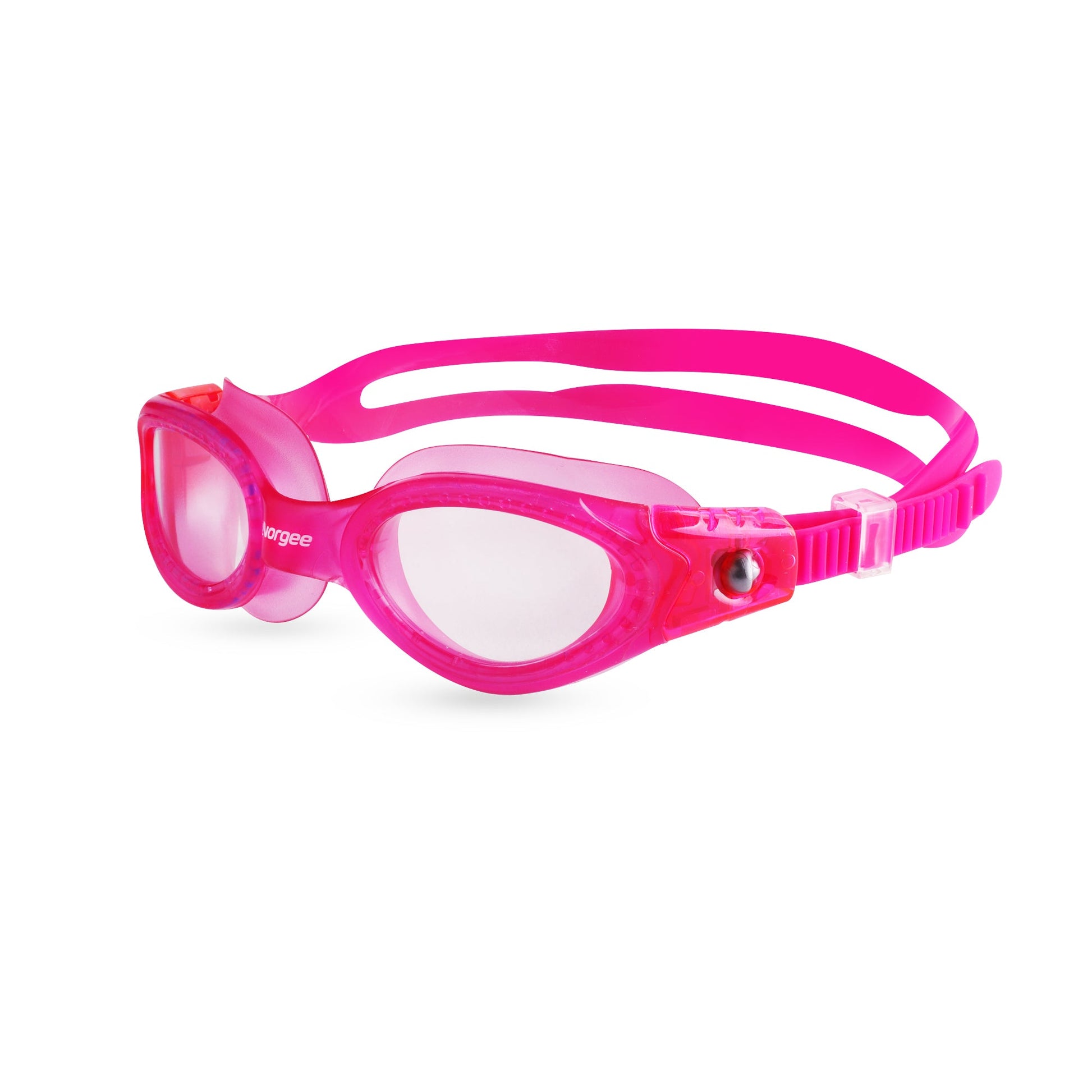 Vortech Junior Clear junior swimming goggle in Pink