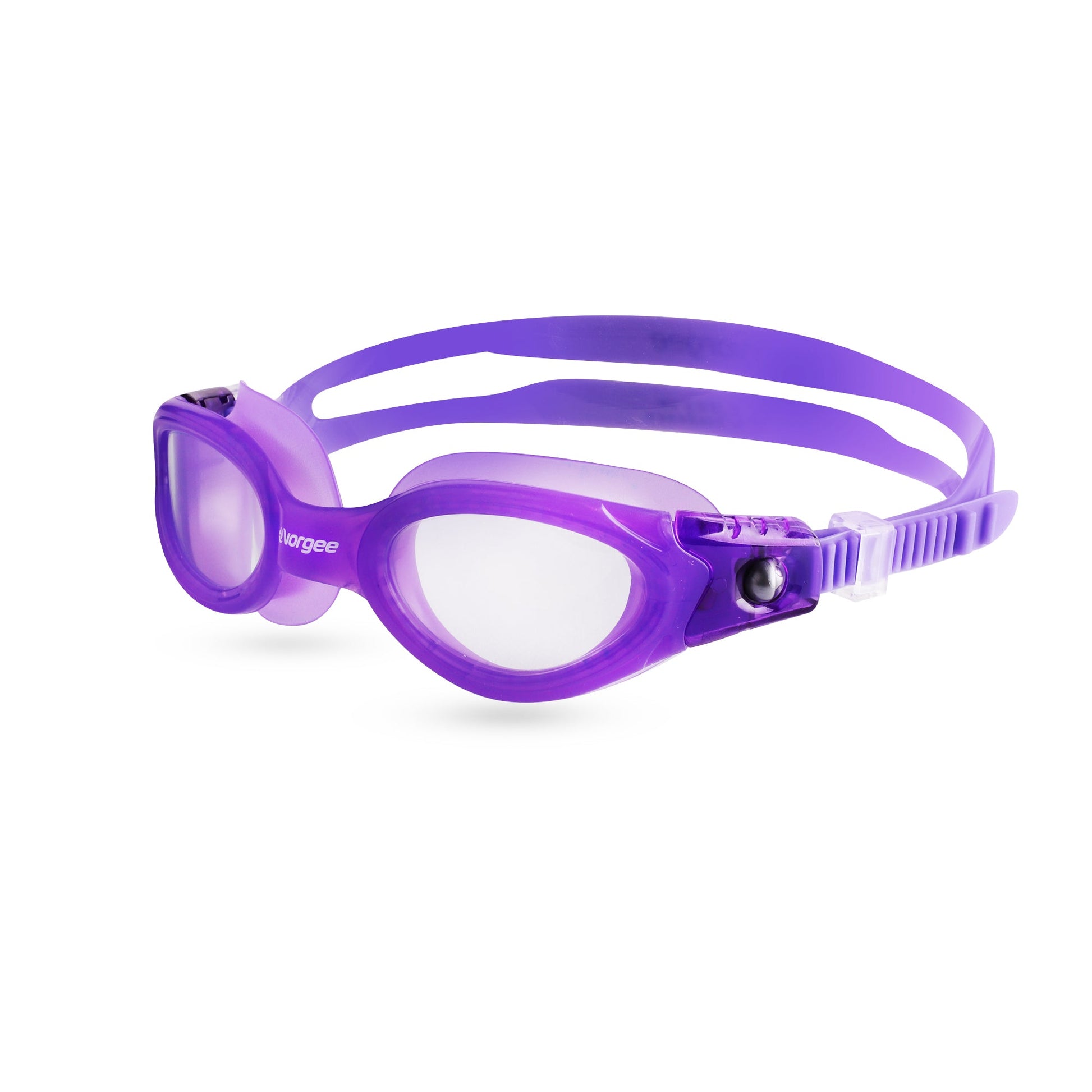Vortech Junior Clear junior swimming goggle in Purple