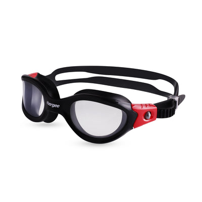Vortech Max Clear swimming goggle in Black & Red 