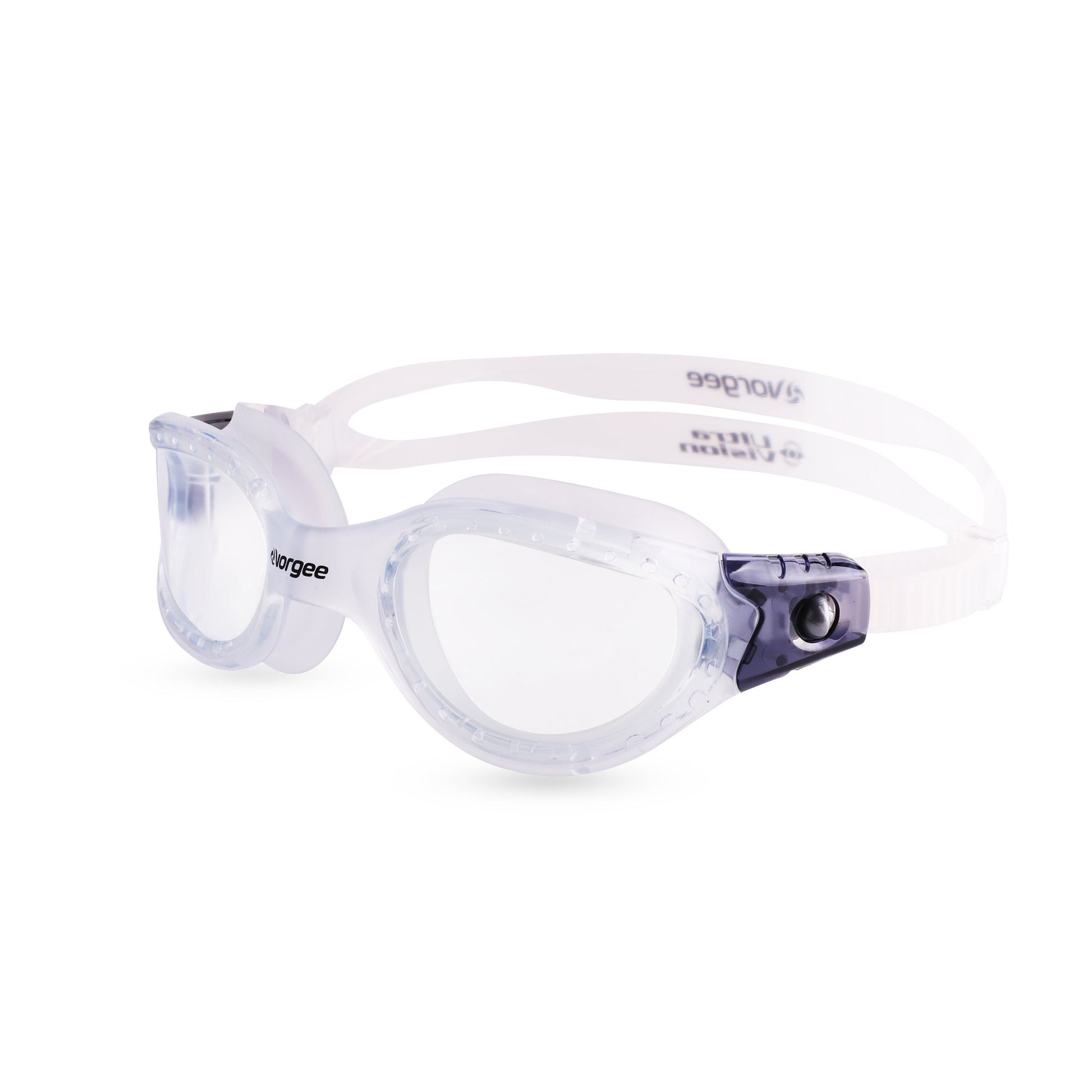 Vortech Max Clear swimming goggle in Clear & Black 