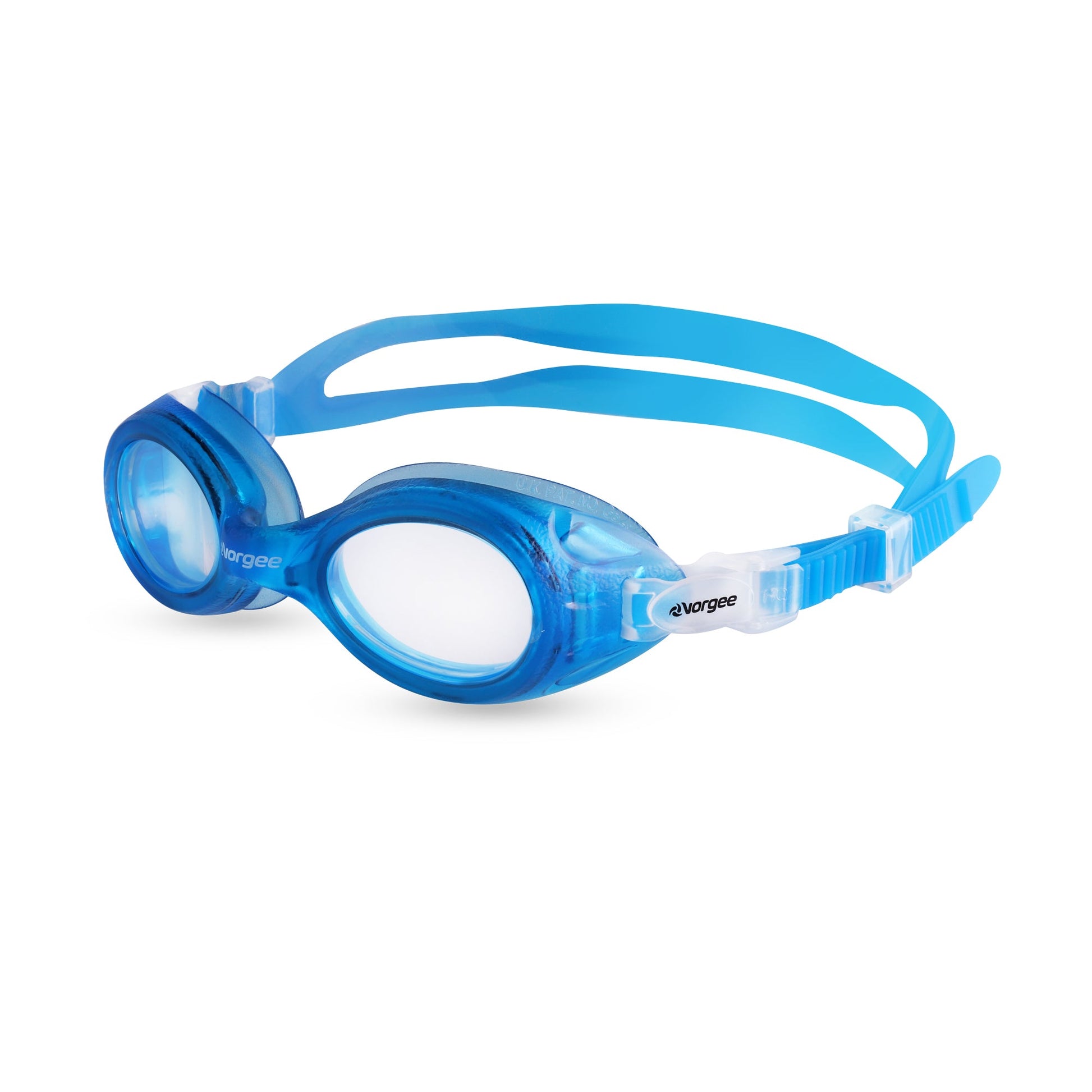 Voyager Junior Clear junior swimming goggle in Blue